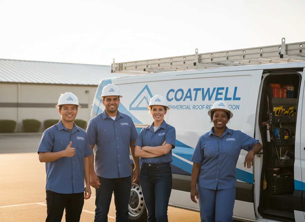 Commercial roof coating company in Wiggins, CO